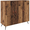 Das Sideboard nimmt mit 89.5 x 34 x 80 cm Gestalt an
