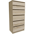 Sideboard mit Schubladen und beschichteten Flaechen