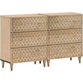 Sideboard mit den Massen 60 x 33 x 75 cm aus Massivholz