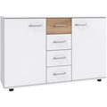 Das Sideboard nimmt mit 130 cm Gestalt an