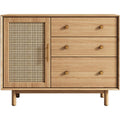 Das Sideboard nimmt mit 100 x 35 x 90 cm Gestalt an