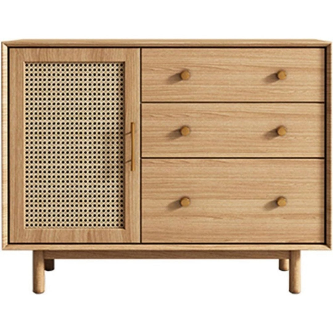 Das Sideboard nimmt mit 100 x 35 x 90 cm Gestalt an