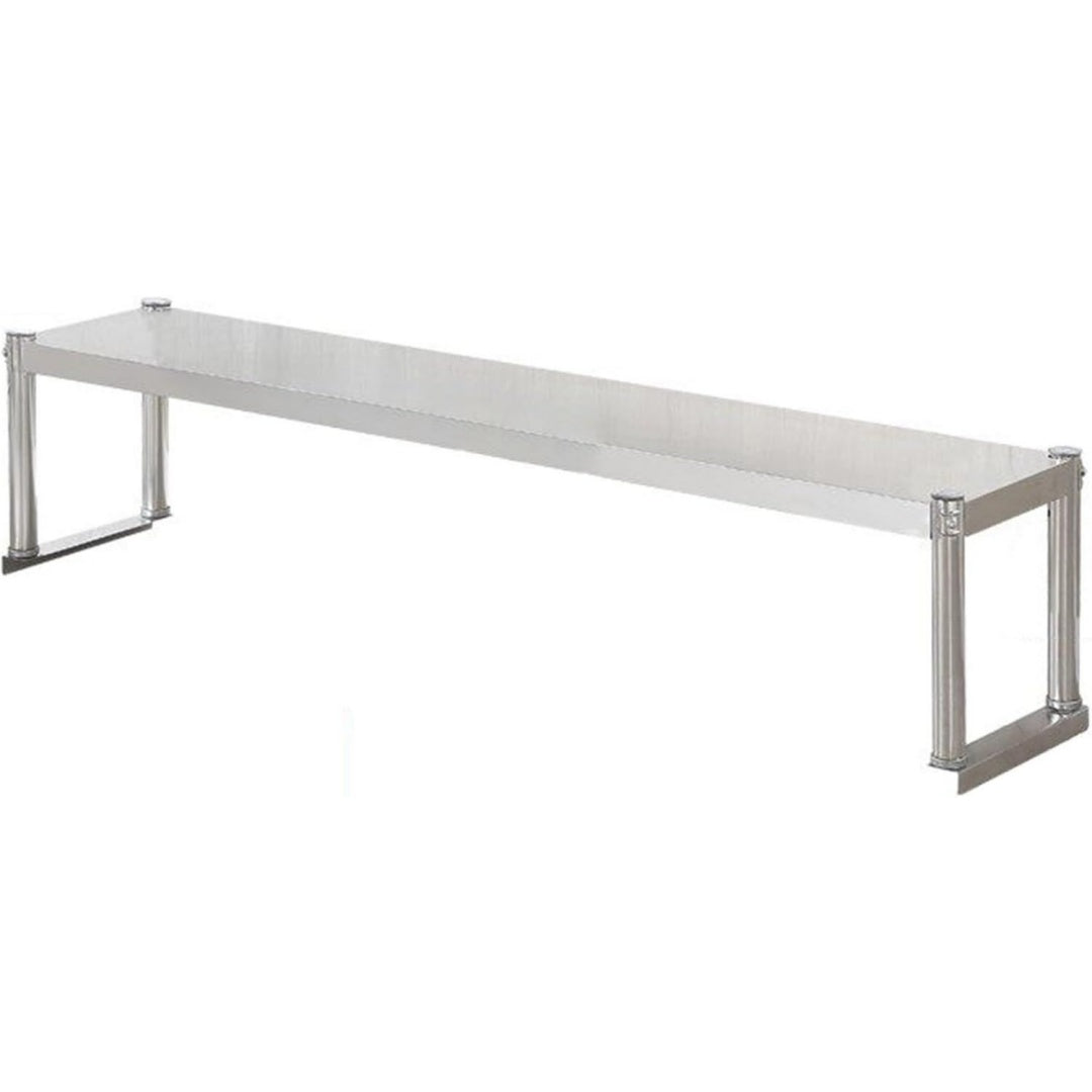 Sideboard in Silber mit verstellbaren Ablagen