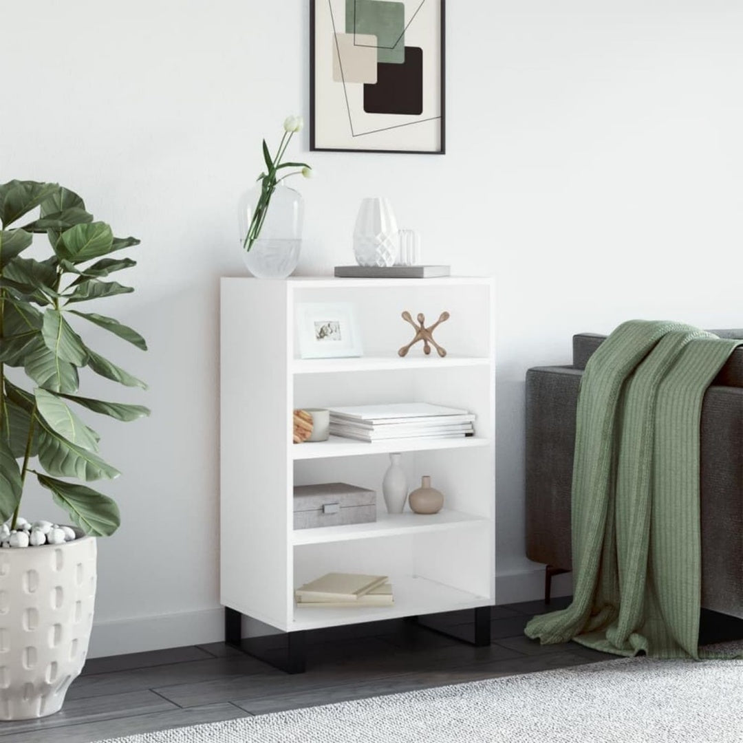 Hochschrank mit den Massen 57 x 35 x 90 cm in Weiss
