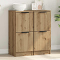 Geschlossener Stauraum an dem Sideboard mit den Massen 30 x 30 x 70 cm