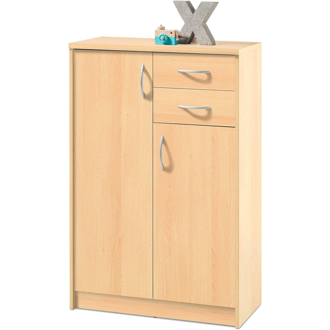 Sideboard mit geschlossenem Stauraum und Schubladen aus Holzwerkstoff