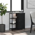 Sideboard mit den Massen 70 x 30 x 80 cm in Schwarz