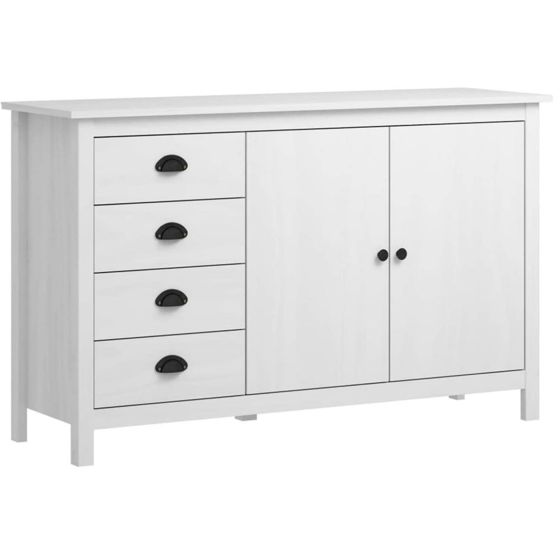 Sideboard aus Massivholz mit geschlossenem Stauraum