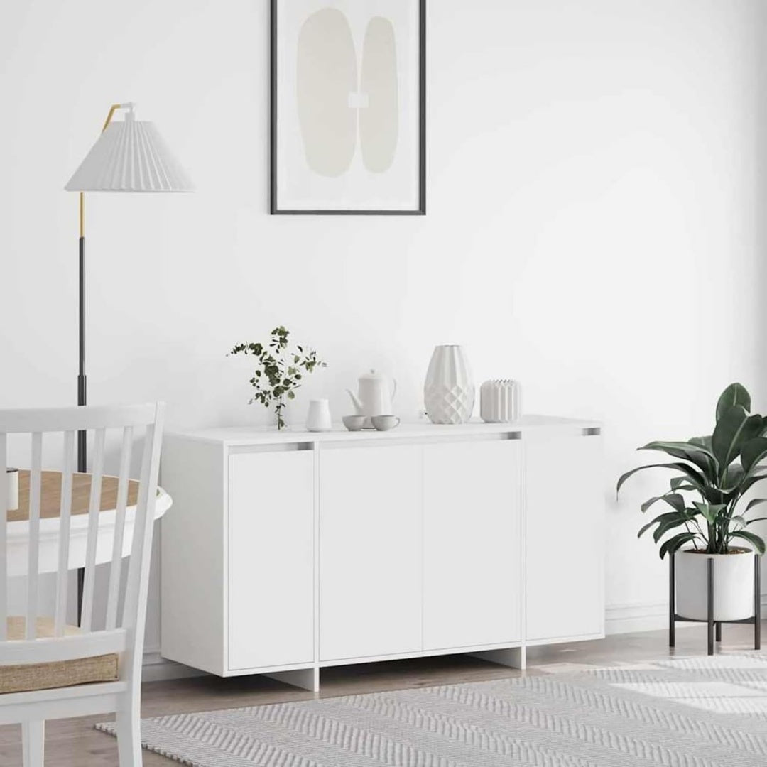 Sideboard mit den Massen 135 cm in Weiss