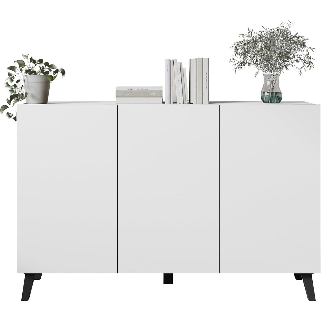 Kunststoff bestimmt die Materialwahl fuer das Sideboard