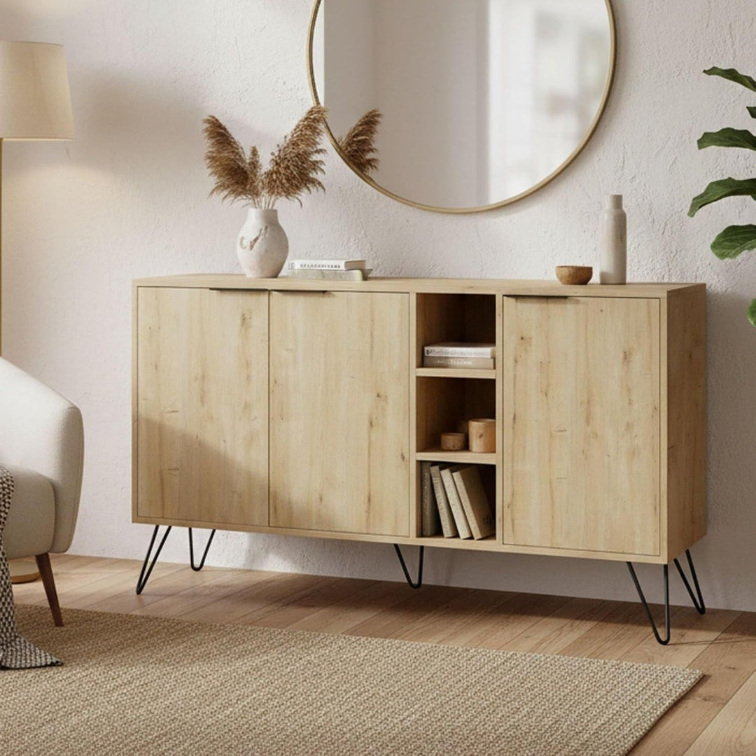 Sideboard mit den Massen 142 x 36 x 83 cm